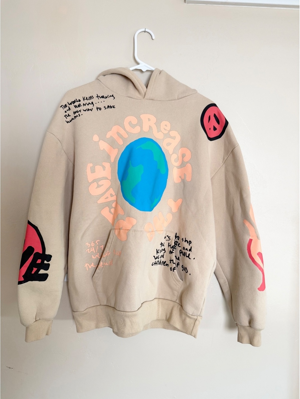 Men’s Pacsun Increase The Peace Hoodie